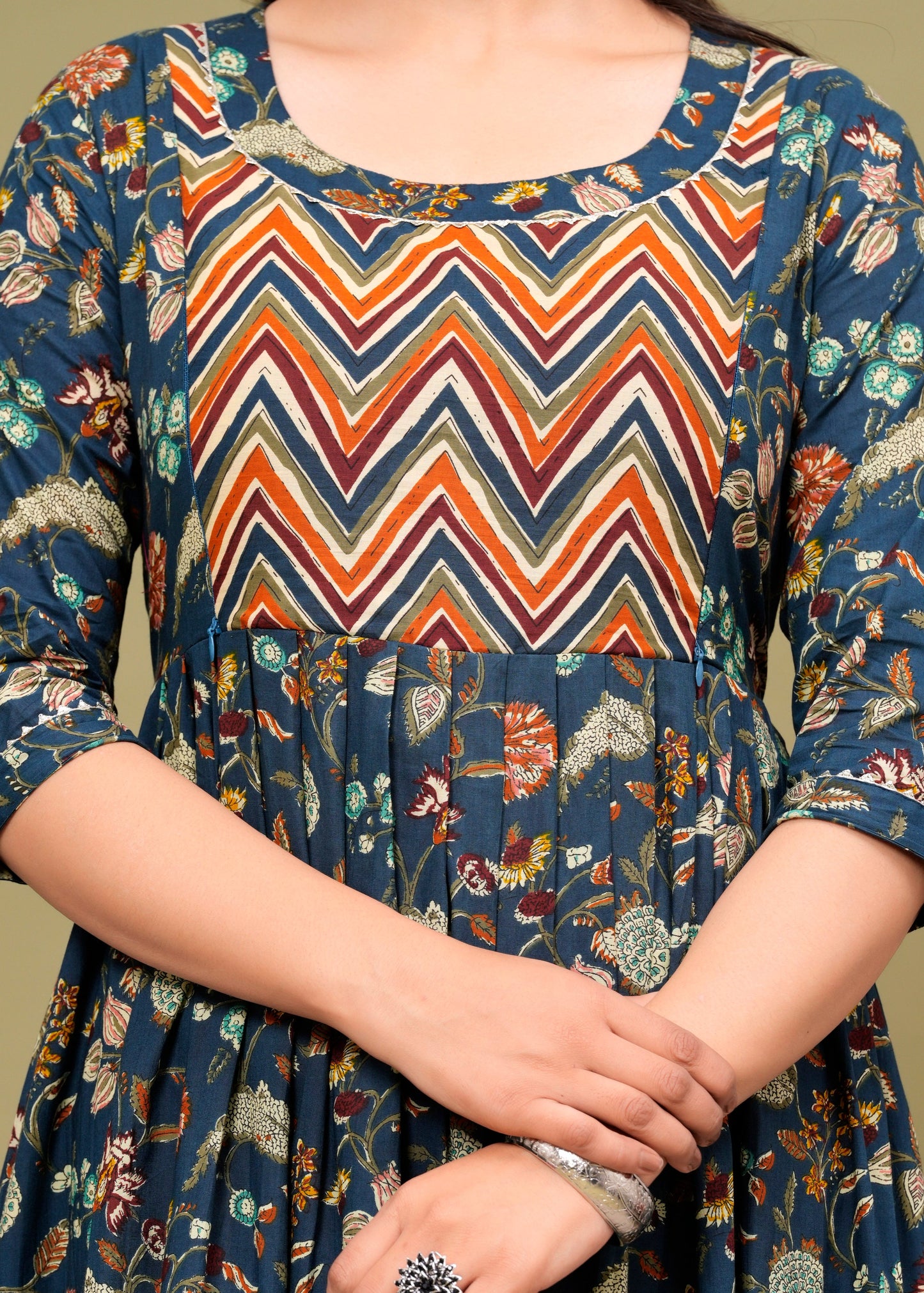 Women's Maternity Kurti for Feeding Zippers, Pre and Post Pregnancy & Nursing Or Mom