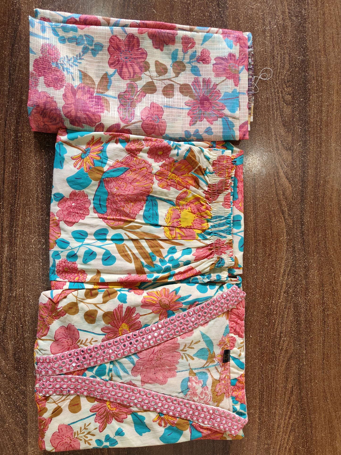 Cotton Suits with Kota Doriya Dupatta Sets