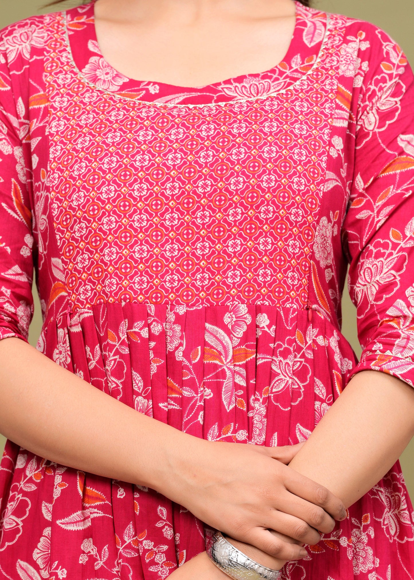 Women's Maternity Kurti for Feeding Zippers, Pre and Post Pregnancy & Nursing Or Mom