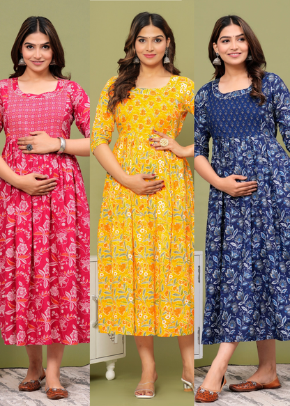 Buy 1 Get 2 Maternity Kurti FREE
