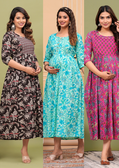 Buy 1 Get 2 Maternity Kurti FREE