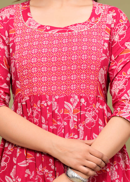 Women's Maternity Kurti for Feeding Zippers, Pre and Post Pregnancy & Nursing Or Mom