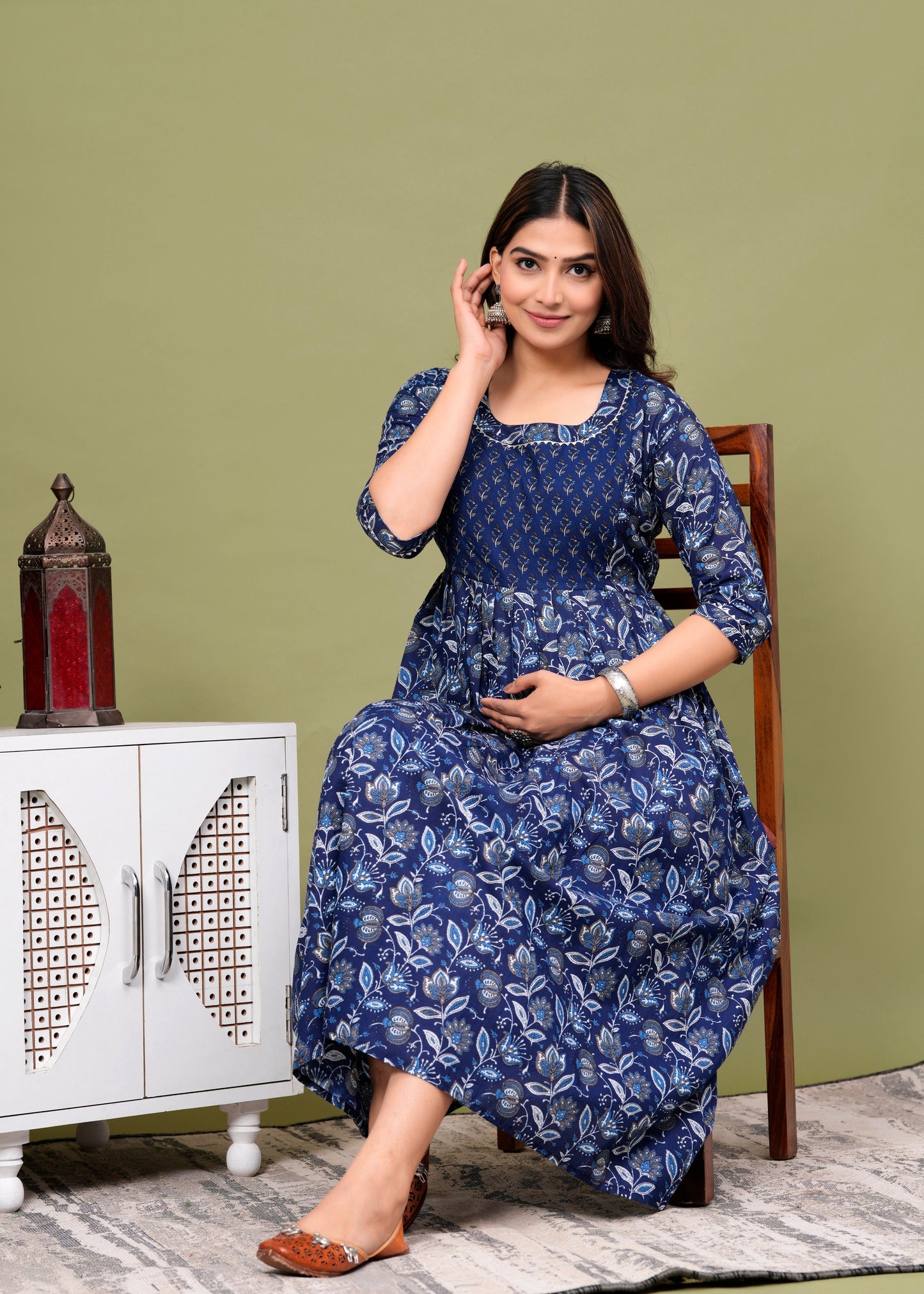 Women's Maternity Kurti for Feeding Zippers, Pre and Post Pregnancy & Nursing Or Mom