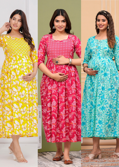 Buy 1 Get 2 Maternity Kurti FREE