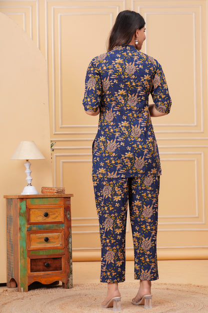 Buy 1 Get 1 Free | Pure Cotton Maternity & Nursing Co-ord Set | Pre & Post Pregnancy Wear